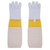 Beekeeping Gloves Bee Keeper Gloves - Premium Goatskin Leather Beekeeper