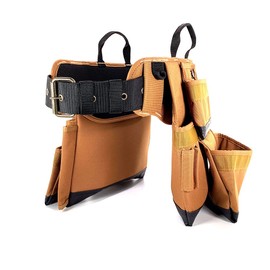 Carhartt Gear B0000349 11 Pocket Padded Tool Belt - One Size Fits All - Carhartt Brown