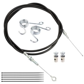 Frdhee 71inch Go Kart Throttle Cable for VM22 VM24 Predator 212cc 196cc 6.5hp GX160 GX200 Engine, American Sportworks Go Cart Lawn Mower Replacement Parts with Brake Return Pedal Springs