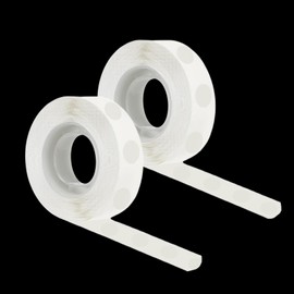 BBPOOL - 600 Pcs Transparent Glue Dots for Double Sided Balloons, Removable Sticker for Birthday Balloons Wedding Photo Decoration Crafts