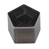 4Pcs Pentagon Cutting Punching Die Alloy Steel Leather Cutting Mold