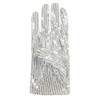 DangerousFX Silver Sparkly Sequinned Fancy Dress Party Women's Glove