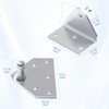 ARANA Universal 10 mm Ball Bolt Mounting Bracket Wide for