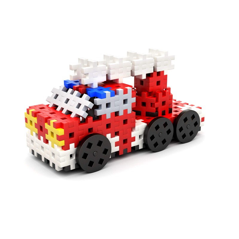 Meli 67234 Basic Thematic Fire Brigade Creative Toy, Colourful