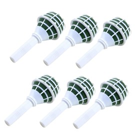 Ericrise Pack of 6 Flower Bouquet Holders, Floral Foam Floral Foam Bridal Bouquet Holder, Wet Flower Foam Set, Flower Arrangement, Solid Tools for Wedding, Home, Office Decoration