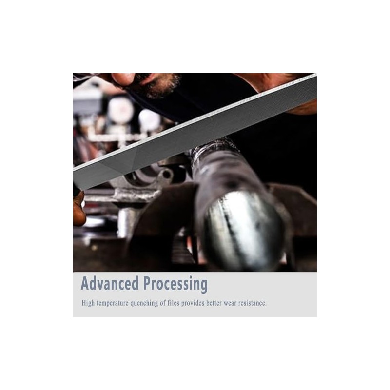 Shinelan 10" Handy File for Plastic Laminate Edge Finishing，Second Cut