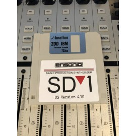 16Samples Ensoniq SD1 Operating System Disk v4.10 Sequencer OS - SD-1 FASTEST SHIPPING!
