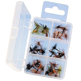 Dry Flies Assortment 30 Flies Trout Bait Fishing Set Trout Trout Dry Fly Artificial Bait Grayling Bait