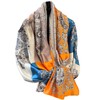 FAIRYGATE Silk Scarf Women's Long Scarf for Women High-Quality Silk