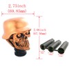 Abfer Car Gear Shift Knob Soldier Style Skull Shifter Knobs