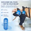 Moysoon Dog Knee Brace for Back Leg - Adjustable Breathable