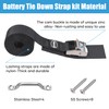 EXVITAL Battery Tie Down Strap Hold Down Kit, 1" x