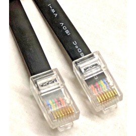 Cisco Console Replacement Rollover Cable Rj45 RJ45  M/M 7' 7ft -  72-1259-01