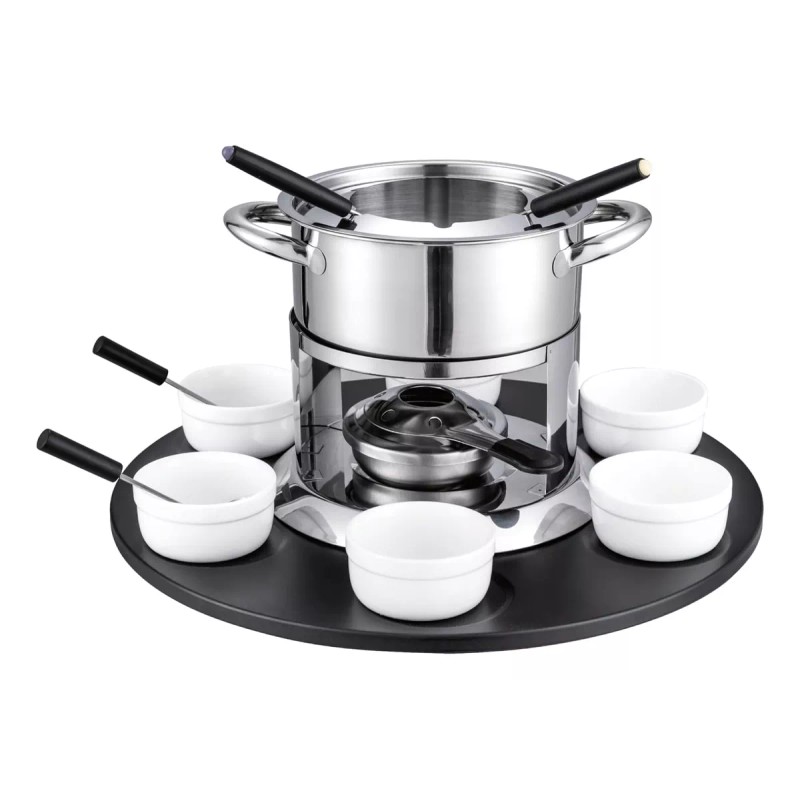 Baum Brothers Set De Fondue Grande De Acero Inox Con