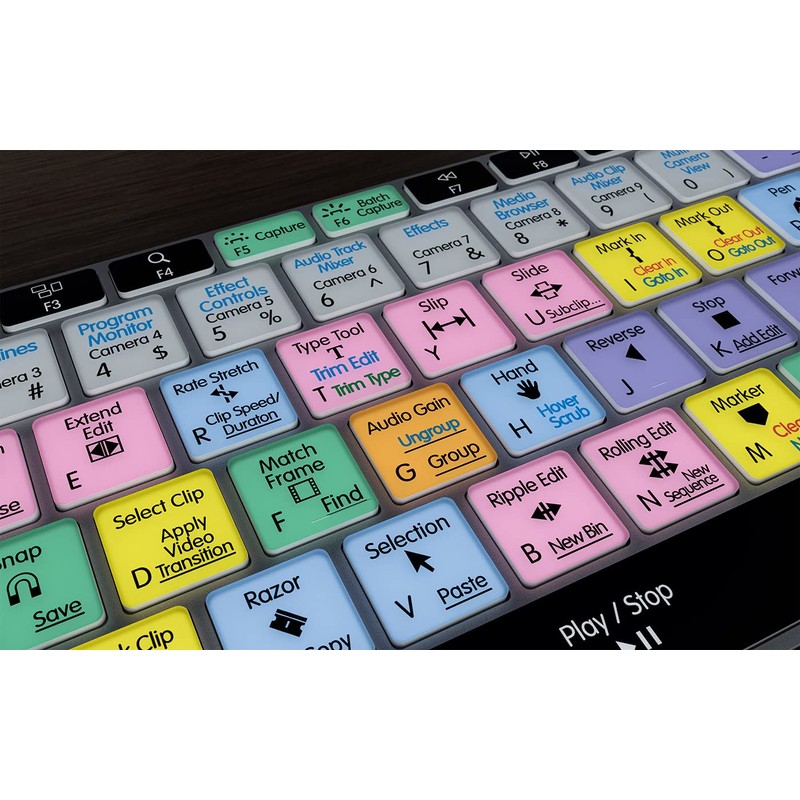 Final Cut Pro Backlit Pro Aluminum Keyboard - macOS -