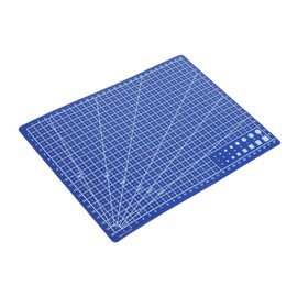 VILLFUL Rotary Double Sided Cutting Mat for Artists Hobbyists Durable Self Healing Board with Slip Base Accurate Measurement for Sewing Craft Projects