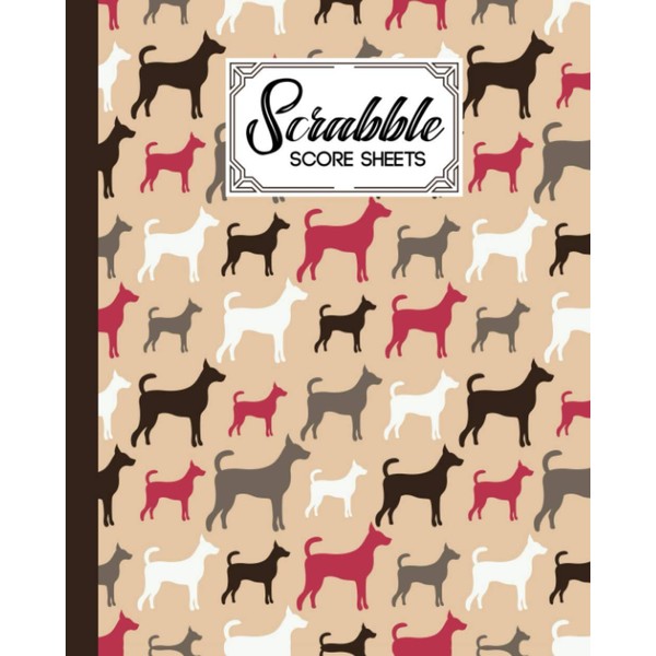 Scrabble Score Sheet: Scrabble Game Record book For up to