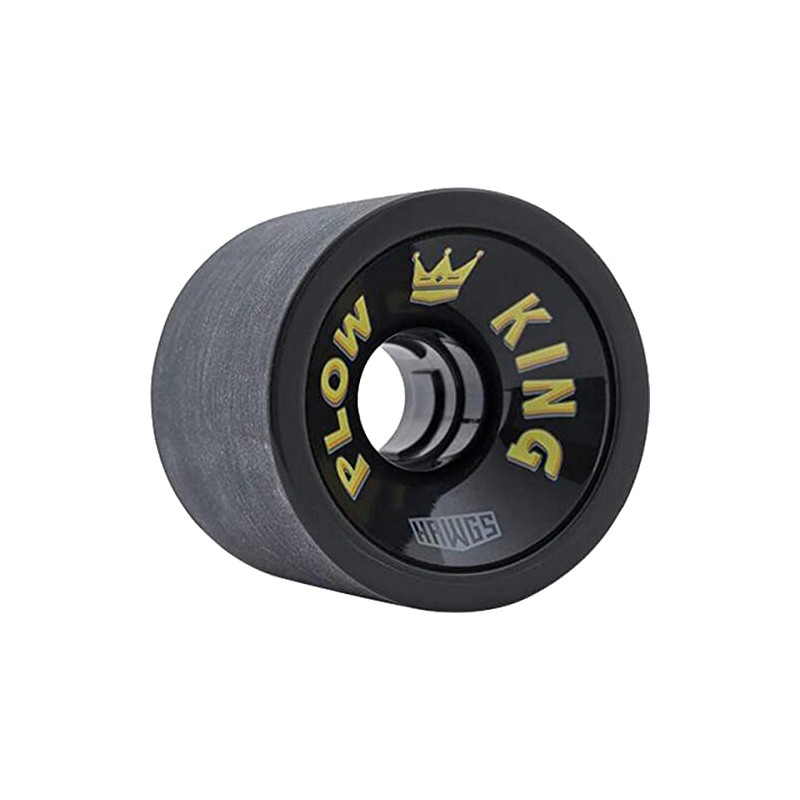 Hawgs Wheels Plow King Black Skateboard Wheels - 72mm 78a