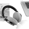 Geekria 2 Pairs Flex Fabric Washable Headphone Covers/Earphone Covers/Ear Pads