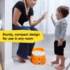 Baby Einstein Tinkle and Reveal Tiger Potty Training Toilet, Non-Skid
