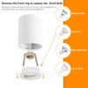 Gleonlux GU10 Ceiling Spotlight IP44 Surface-Mounted Ceiling Light Flat Surface
