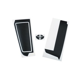 Voxy 90 Noah 90 Series Console Tray Emblem Sticker Sticker Decal 3 Piece Set Carbon Style New Car Life