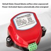 ZOWZEA 6" Motorized Duct Damper - Adjustable Volume Balancing &