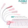 Vekkia 3000K Warm LED Rechargeable Book Light, Book Lights for