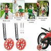 Qfauto Kids’ Stabilizing Bicycle Training Wheels, Easy Installation, 12 -
