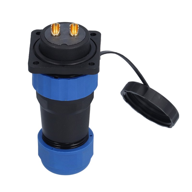 Waterproof Connector Square 4 Holes IP68 Aviation Power Socket 380V