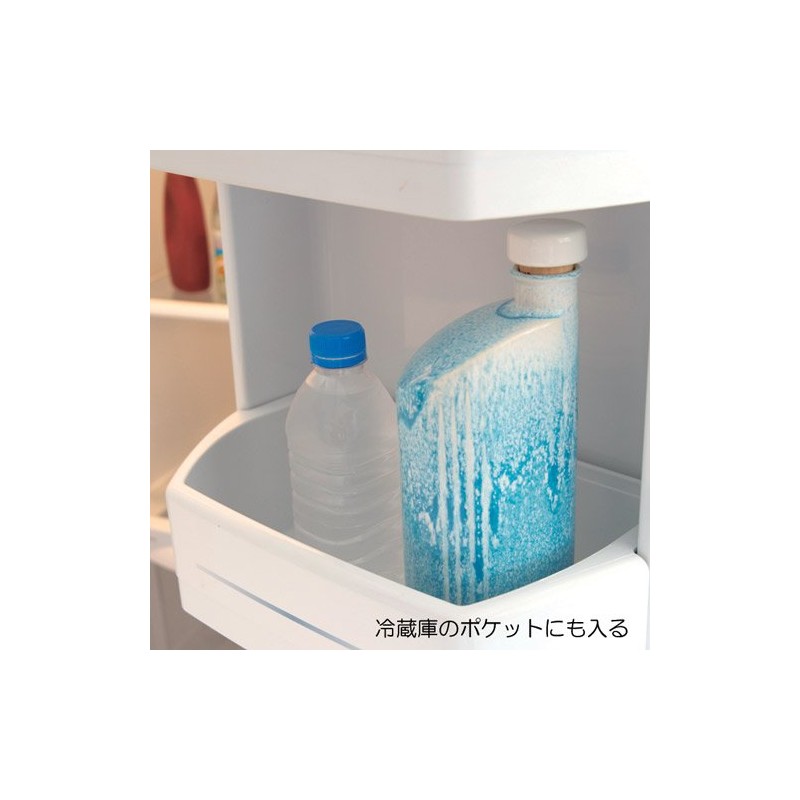 Yamasho Pottery Shigaraki Ware Ion Bottle Aya (Sunrise) Ion-m5