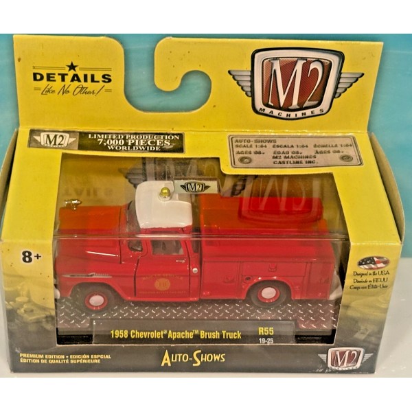 M2 Fire Truck 1958 Chevy Apache Fire Brush Truck Incident