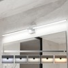 Ensenior Modern Bathroom Vanity Light 48 Inch, Built-in Dimmer, 28W