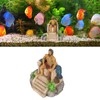 Simulation King Statue Aquarium Decoration Resin Safe Fish Tank Decoration