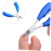 WOONEKY Ergonomic Portable Toenail Clippers Durable Stainless Steel Cuticle Nipper