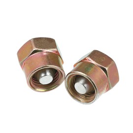 Hihaha Fuel Injector Cap Block Off Tool/for Car/Metal / 2 Pcs Copper