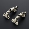 Ravinte 1 Pair 2 Pack Kitchen Cabinet Hinges, 165 Degree