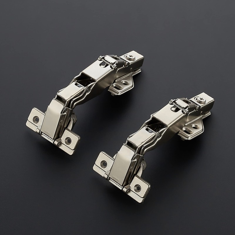 Ravinte 1 Pair 2 Pack Kitchen Cabinet Hinges, 165 Degree