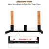 Koutemie Outdoor Shooting Target Stand with 10pcs 17x25 Inch Paper