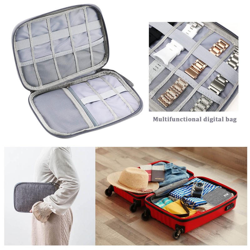 Create idea Portable Watch Strap Storage Bag Organizer Waterproof Carry