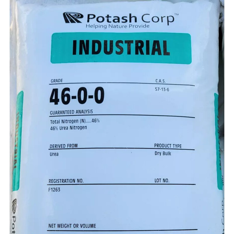 Potash Corp Urea Commercial Grade Nitrogen Fertilizer 46-0-0, 100% Water