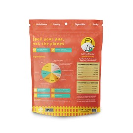 Farm to Fluffy Grass-Fed Beef Dog Treat - Gluten and Grain Free (1 Bag, Grass-Fed Beef)