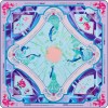 Luxury Foldable American Mahjong Table Pad Anti Slip Soft Leather