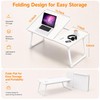 Car Desk for Laptop, Car Seat Table Tray with Cup
