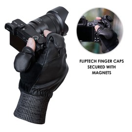 Vallerret Hatchet Photography Gloves, Leather Gloves, Photographer