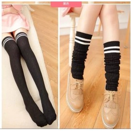 KARI HERNANDEZ Calcetas Larga Frio Lolita Japonesa Moda Mujer