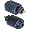 F Season RWM016-U 2pcs Black Mini Toslink Optical 3.5 mm