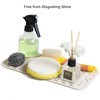 ZLR Silicone Sponge Holder & Sink Caddy Tray (6" x