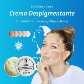 Dúo Gel De Noche + Despigmentante De Día 20grs Mixta/grasa