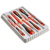 Bahco 9888S BE-9888s VDE Ergo Slot/Pozi Screwdriver Set (7 Pieces)